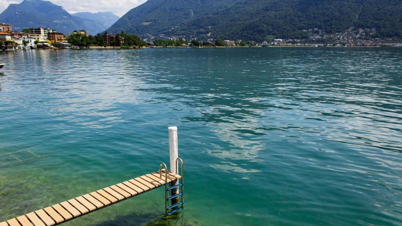 76 The Lake House - Lugano Melide ภายนอก รูปภาพ